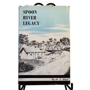 Spoon River Legacy, VERY‎ RARE, 1969, First Edition,  1st ed V.Good Blout💞